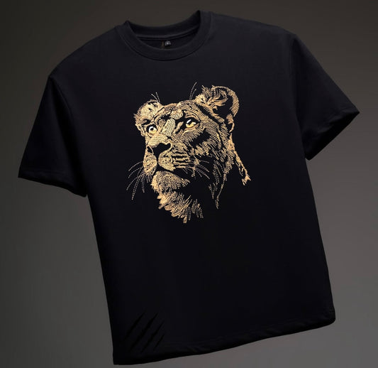 Lioness Embroidered Tshirt