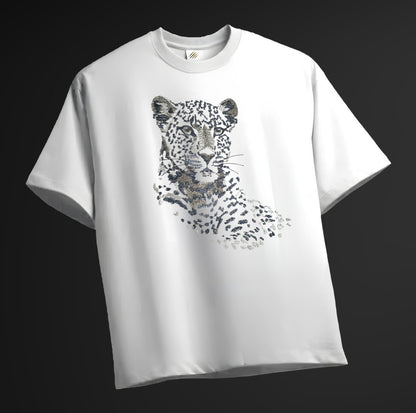 Leopard Embroidered Tshirt